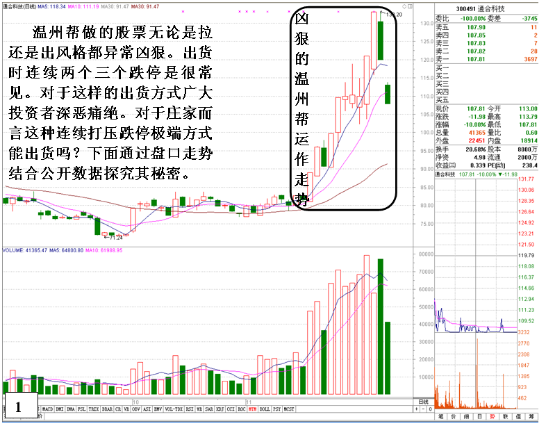 [金印组合]通过数据分析看温州帮的操盘状况