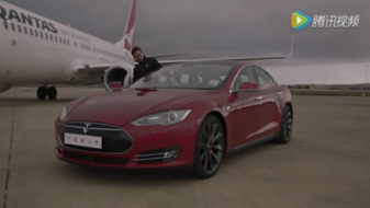 Tesla Model S P90D大战波音737